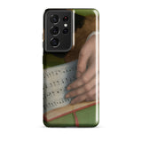 Book of Music - Francesco Bacchiacca Samsung Case, Galaxy S21 Ultra / Gloss, Smartphone Case Classical Painting Hands Sheet Music