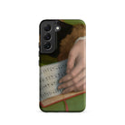 Book of Music Francesco Bacchiacca Samsung Case, Galaxy S22 / Matte, Smartphone Case Classical Painting Hand Sheet Music