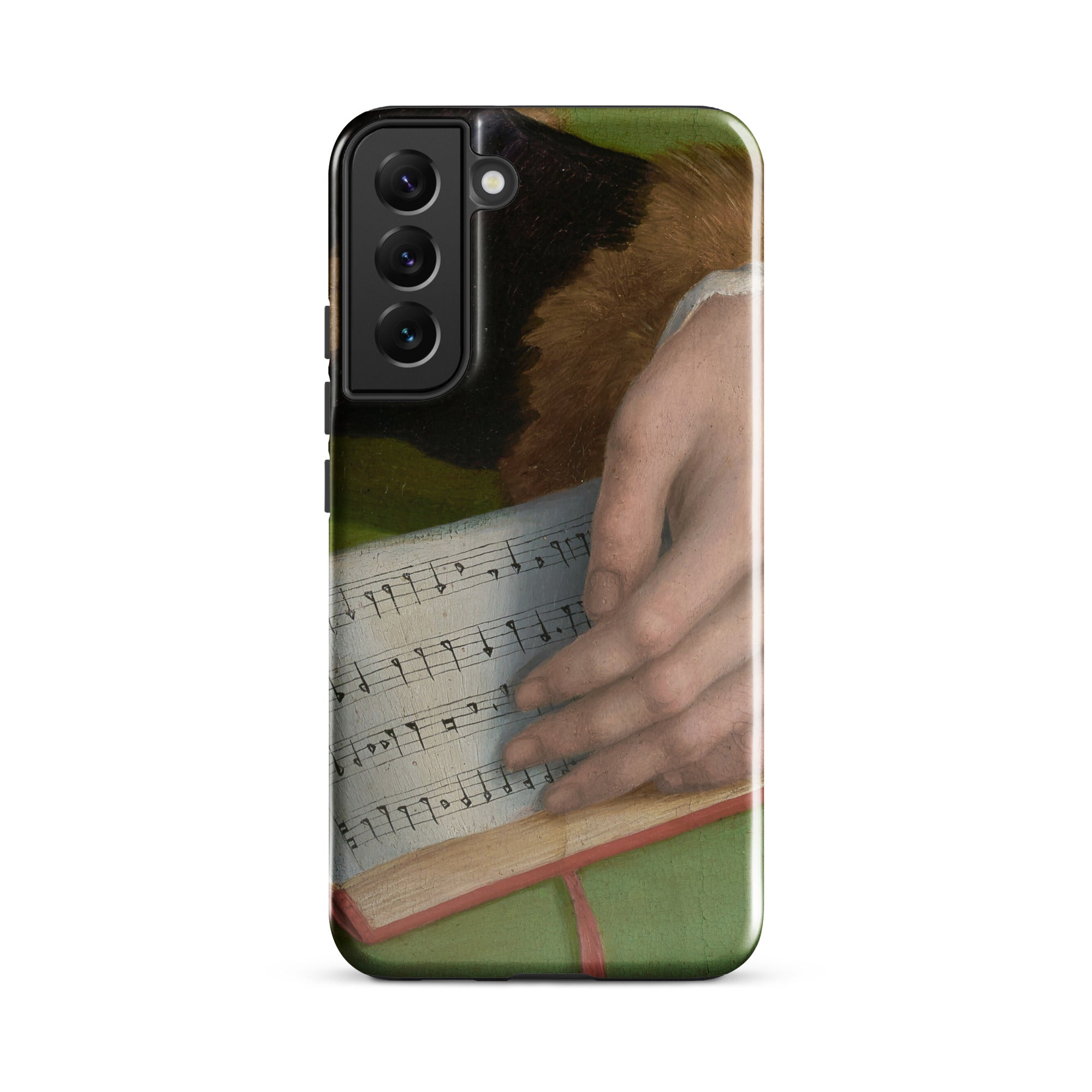 Book of Music Francesco Bacchiacca Samsung Case, Galaxy S22 Plus / Gloss, Smartphone Case Classical Painting Hand Sheet Music