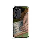 Book of Music Francesco Bacchiacca Samsung Case, Galaxy S23 / Gloss, Smartphone Case Classical Painting Hands Sheet Music