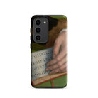 Book of Music Francesco Bacchiacca Samsung Case, Galaxy S23 / Matte, Smartphone Case Classical Painting Hand Sheet Music