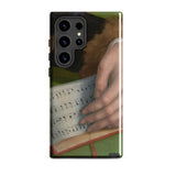 Book of Music - Francesco Bacchiacca Samsung Case, Galaxy S24 Ultra / Gloss, Phone Case Classical Painting Hand Sheet Music