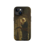 The Bookworm - Carl Spitzweg Iphone Case, 15 / Matte, Iphone Case Painting Man Library
