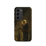 The Bookworm - Carl Spitzweg Samsung Case, Galaxy S23 / Matte, Smartphone Case Painting Man Library