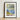 Framed Watercolor Painting Trees Hills Soft Blues Yellows Feure’s Boomrijk Landscape, Art Nouveau Movement’s Graceful Fusion, Epitomizes