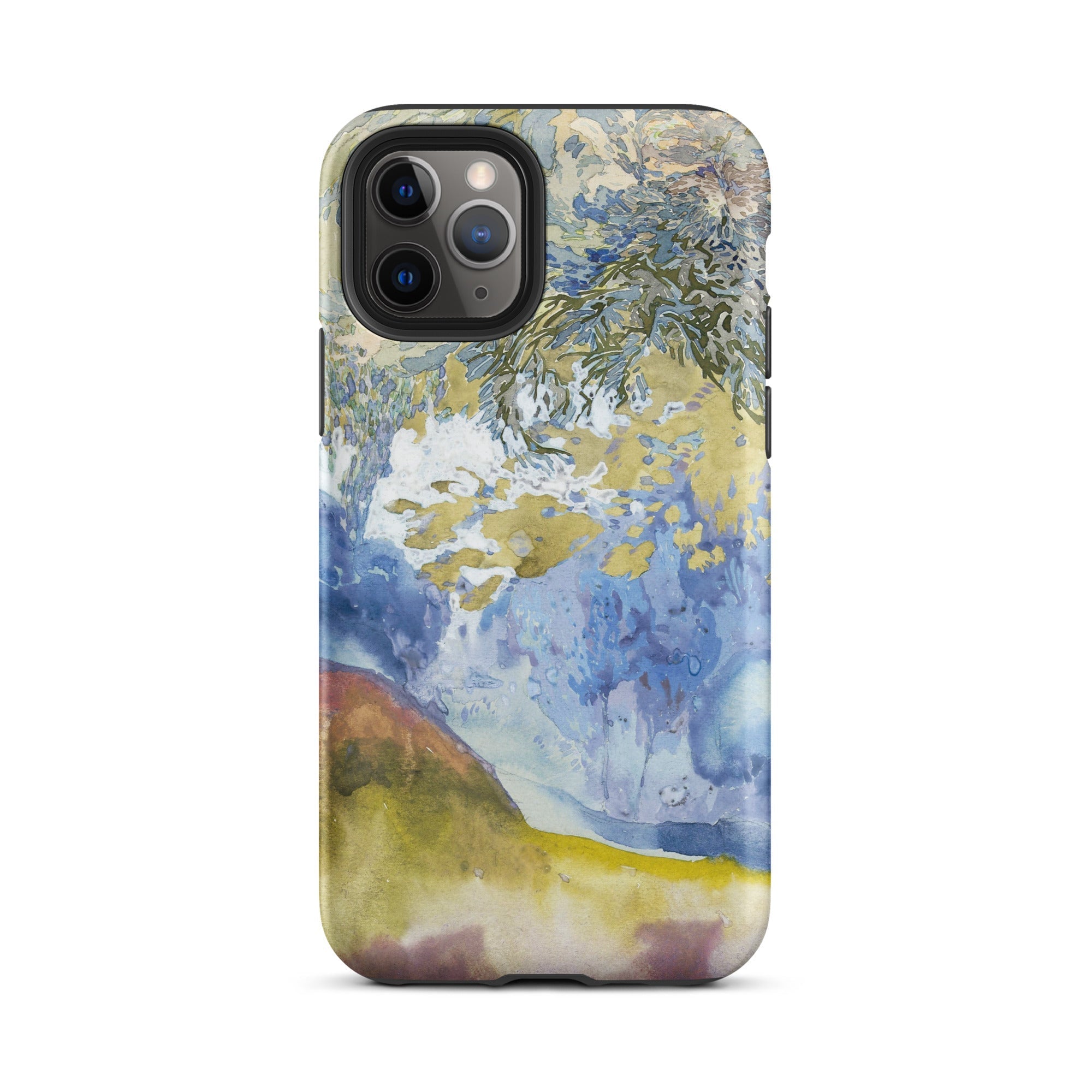 Boomrijk Landscape - Georges De Feure Iphone Case, 11 Pro / Matte, Watercolor-style Phone Case