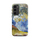 Boomrijk Landscape - Georges De Feure Phone Case Samsung Galaxy S23 Plus / Matte Phone Case Vibrant Watercolor Landscape Design Blues