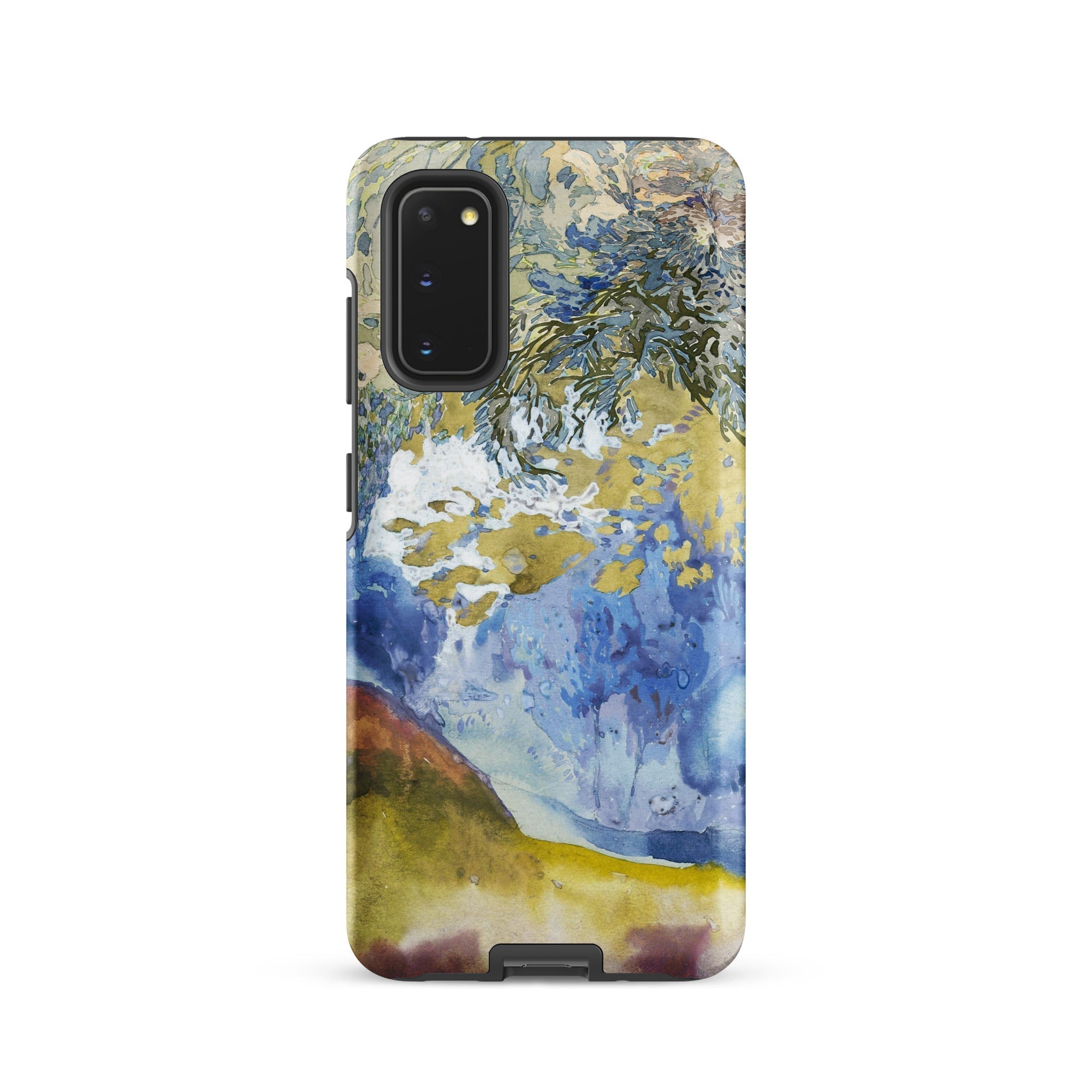 Boomrijk Landscape Georges De Feure Samsung Case, Galaxy S20 / Matte, Samsung Galaxy S20 Phone Case Abstract Watercolor Design