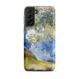 Boomrijk Landscape - Georges De Feure Samsung Case, Galaxy S21 Plus / Matte, Smartphone Case Abstract Watercolor-style Landscape Design