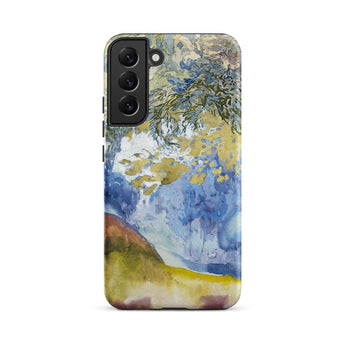 Boomrijk Landscape - Georges De Feure Samsung Case, Galaxy S22 Plus / Matte, Smartphone Case Vibrant Abstract Painting Design
