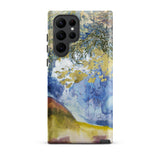 Boomrijk Landscape - Georges De Feure Samsung Case, Galaxy S22 Ultra / Matte, Smartphone Case Abstract Watercolor Landscape Design