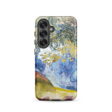 Boomrijk Landscape - Georges De Feure Samsung Case, Galaxy S25 / Matte, Smartphone Case Abstract Colorful Landscape Design