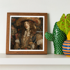 Botticelli’s Outlaw - Gay Renaissance Cowboy Art Print - 12’’x12’’ / Unframed