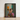 Black-framed Abstract Painting Two Figures Intimate Embrace Rendered Grungy Gay Romance, Art, Print