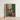 Framed Abstract Painting Two Figures Intimate Embrace Rendered Grungy Gay Romance, Art, Print