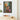Black-framed Abstract Painting Two Figures Intimate Embrace Rendered Grungy Gay Romance, Art, Print