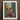 White-framed Abstract Painting Two Figures Intimate Embrace Rendered Grungy Gay Romance, Art, Print