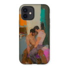 Bounty - Passionate Gay Couple Modern Art Iphone Case, 12 / Matte, Iphone Case Abstract Painting
