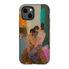 Bounty - Passionate Gay Couple Modern Art Iphone Case, 13 / Matte, Iphone Case Impressionistic Painting