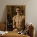 The Boxer - Konstantin Andreevic Somov Kunstdruck / Leinwand, Poster Drucke & visuelle Kunstwerke, Toby Leon