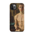 The Boxer Konstantin Andreevic Somov Iphone Case, 11 Pro Max / Matte, Phone Case Nude Male Painting