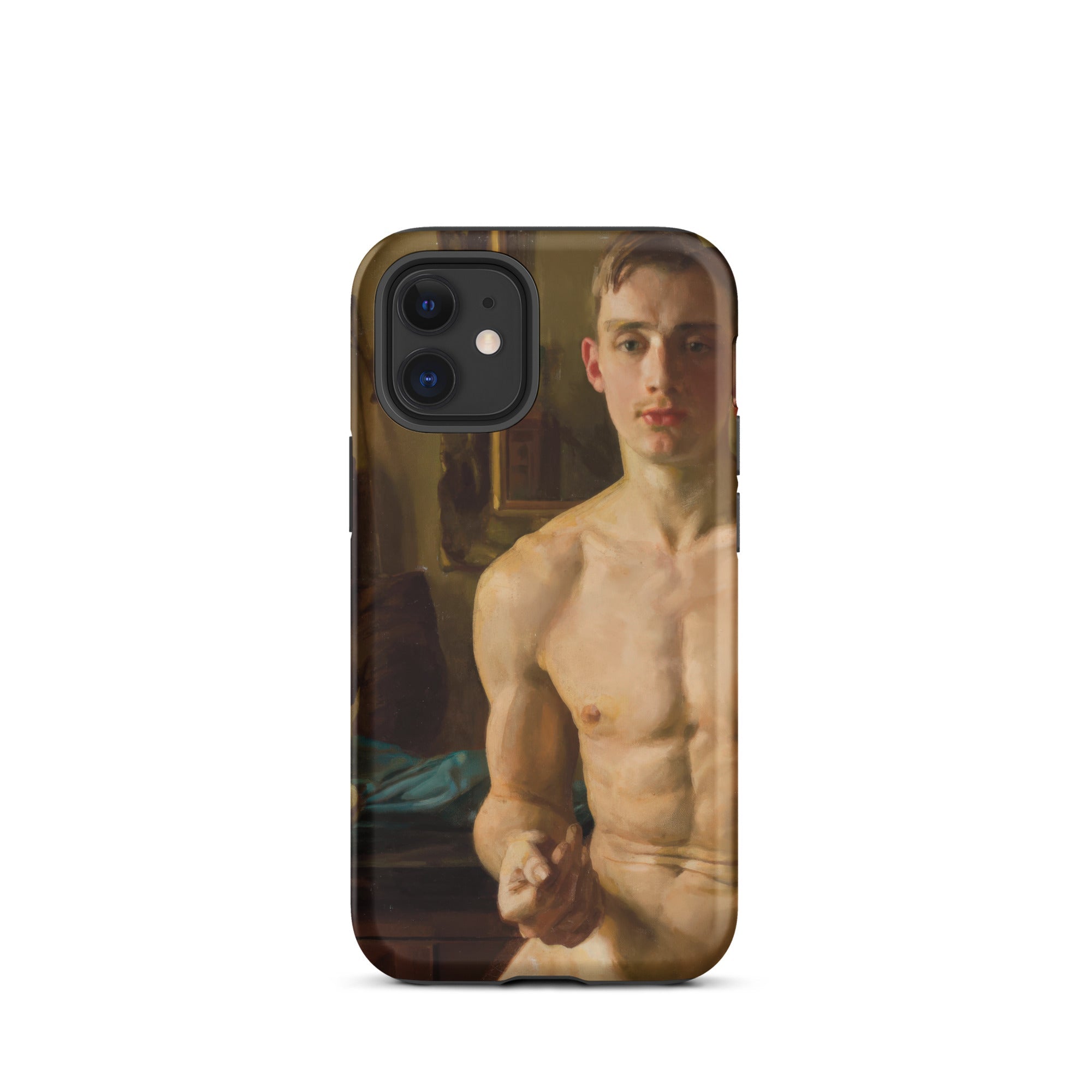 The Boxer Konstantin Andreevic Somov Iphone Case, 12 Mini / Matte, Phone Case Shirtless Man