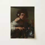 Boy Bitten by a Lizard - Caravaggio Art Print / Canvas, 12x16’’ / 31x41cm / Unframed / no Border, Posters Prints & Visual Artwork, Toby Leon