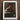 Framed Reproduction Classical Painting Young Woman Dark Curly Boy Bitten, Italian Baroque Shock, Stone Ledge Strewn, Pale Yellow-green
