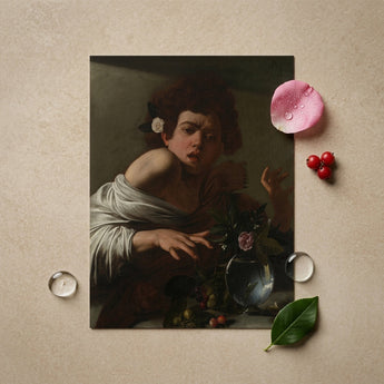 Boy Bitten by a Lizard - Caravaggio Art Print / Canvas Reproduction Caravaggio’s ?The Saint Matthew” Printed Matte Paper, Italian Baroque S
