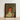 Framed Portrait Person Vintage Attire Orange Blindfold Cream-colored Gay Erotica Art, Silence, a Figure Poised, 18th Century