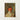 Framed Portrait Young Man Period Attire Orange Satin Gay Erotica Art, Silence, a Figure Poised, 18th Century
