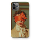 Boy Next Door - 18th Century Gay Erotica Iphone Case, 11 Pro Max / Matte, Phone Case Portrait Person Blindfold