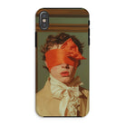 Boy Next Door - 18th Century Gay Erotica Iphone Case, Xs / Matte, Phone Case Portrait Person Red Blindfold