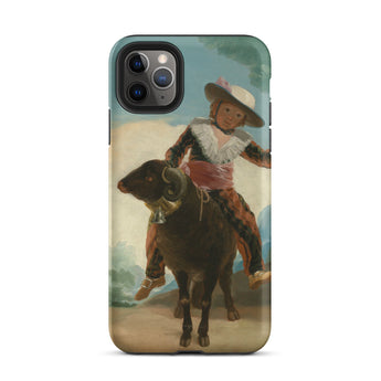 Boy on a Ram - Francisco De Goya Iphone Case, 11 Pro Max / Matte, Artistic Phone Case