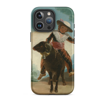 Boy on a Ram - Francisco De Goya Iphone Case, 16 Pro Max / Matte, Artistic Phone Case