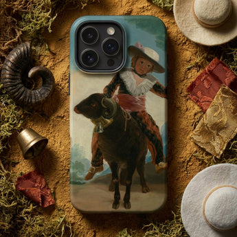 Boy on a Ram - Francisco De Goya Iphone Case, Mobile Phone Cases, Toby Leon