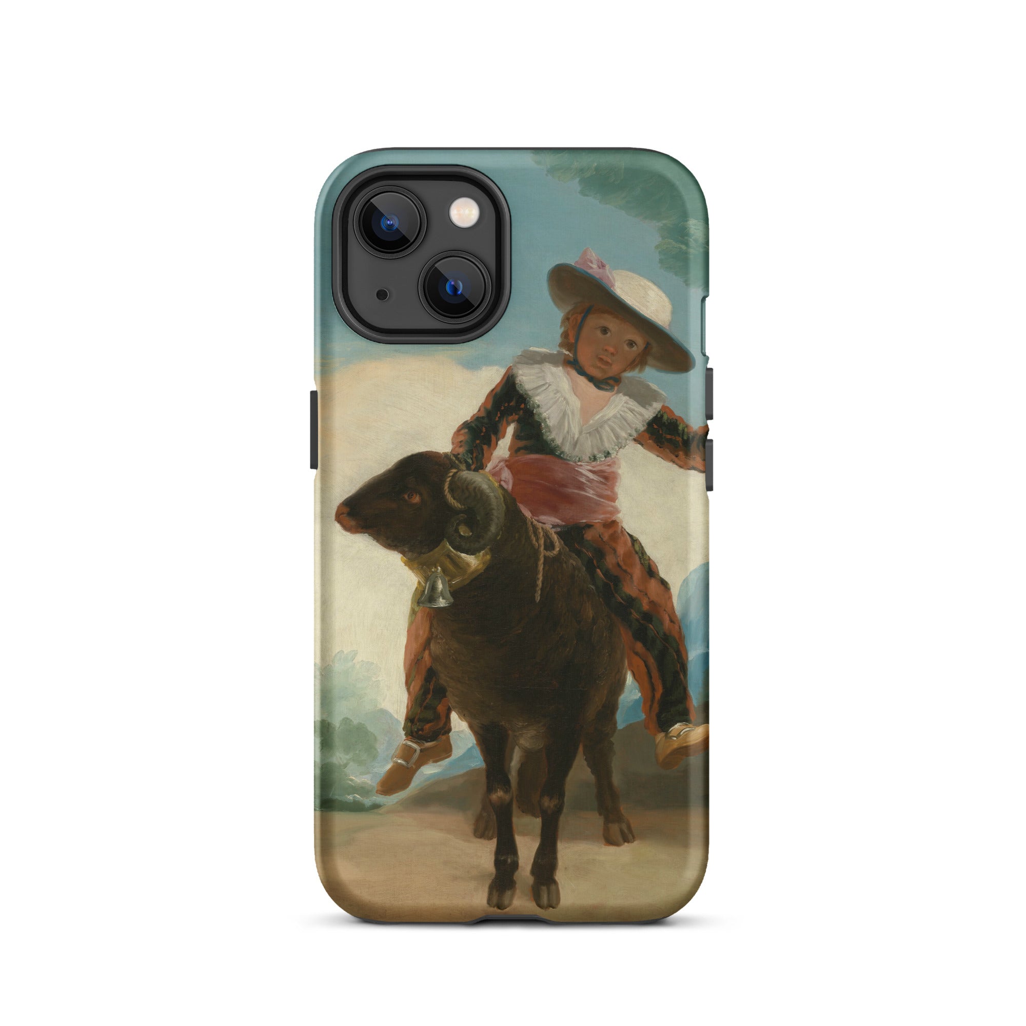 Boy on a Ram Francisco Goya Iphone Case, 13 / Matte, Artistic Phone Case
