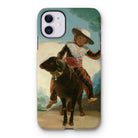 Boy on a Ram - Francisco Goya Iphone Case - 11 / Gloss