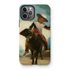 Boy on a Ram - Francisco Goya Iphone Case - 11 Pro / Gloss