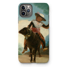 Boy on a Ram - Francisco Goya Iphone Case - 11 Pro Max / Gloss