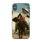 Boy on a Ram Francisco Goya Iphone Case, Xs Max / Matte, Phone Case Painting Boy Ram