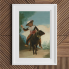 Boy on a Ram - Francisco Goya Romanticism Art Print 24’’x32’’ Posters Prints & Visual Artwork