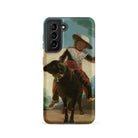 Boy on a Ram Francisco Goya Samsung Case, Galaxy S21 / Matte, Smartphone Case Classic Painting Child Ram