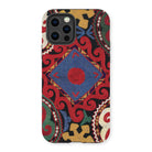Braided - Uzbekistan Textile Art Iphone Case, 13 Pro / Matte, Patterned Smartphone Case