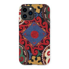 Braided - Uzbekistan Textile Art Iphone Case, 14 Pro / Matte, Patterned Phone Case