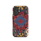 Braided Uzbekistan Textile Art Iphone Case, 16 / Matte, Patterned Phone Case