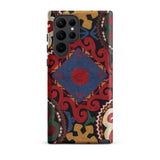 Braided - Uzbekistan Textile Art Phone Case, Samsung Galaxy S22 Ultra / Matte, Mobile Cases, Toby Leon