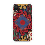 Braided - Uzbekistan Textile Art Iphone Case, Xr / Matte, Patterned Smartphone Case