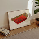 Bread Tray - Mildred Ford 1930s Kitchen Art Print, 30x20’’ / 76x51cm / Unframed, Framed Artwork Red Bathtub Decorative Metallic Bronze