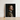 Framed Portrait Man Curly Brown Hair Ornate Black Haute Goth, Lit Cigarette Hangs, Smoking, Skeleton, Art, Print
